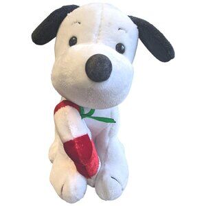 Snoopy Christmas plush Dan Dee Celebrate Peanuts candy cane snoopy plush